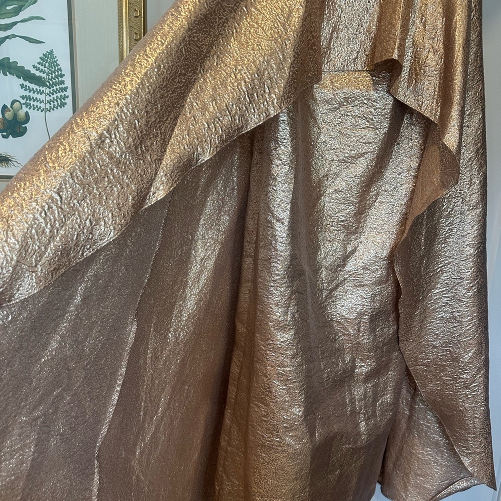 🥂🍾🎊 Teri Jon Gold/bronze metallic Dress - Picture 5 of 13